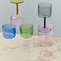 HAY Accessoires Weinglas Tint im 2er Set von Hay Clear / Jade blue