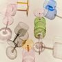 HAY Accessoires Cocktailglas Tint im 4er Set von Hay Clear / Jade blue
