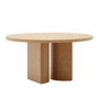 Kave Home Runder Tisch Nealy von Kave Home  Eiche