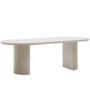 Kave Home Nealy Tisch von Kave Home B: 240 cm , Ecru