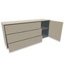 Müller Small Living Sideboard Kombination 1 Aventa von Müller Small Living Steingrau