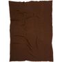 Brita Sweden Evy Blanket Braun, B: 130 cm / L: 190 cm 