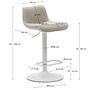 Kave_Home_Zenda_Hocker_Beige_Mattweiss_Dimensions