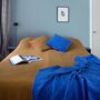 Brita Sweden Evy Blanket Cobalt, B: 130 cm / L: 190 cm 