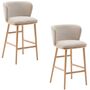 Kave_Home_Ciselia_Hocker_aus_Chenille_Beige_Stahl_Natur_2er_Set