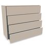 Müller Small Living Sideboard Kombination 2 Aventa von Müller Small Living Kaschmirgrau