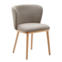 Kave_Home_Stuhl_Ciselia_aus_Chenille_Braun_Massives_Eschenholz_Natürl_Finish