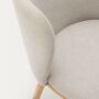 Kave_Home_Stuhl_Ciselia_aus_Chenille_Beige_Massives_Eschenholz_Natürl_Finish_Details_1