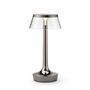 Flos Tischleuchte Bon Jour Unplugged von Flos  Schwarzes Chrom