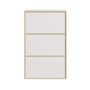 Müller Small Living Schuhschrank Vertiko Shoes von Müller Small Living Weiss, 3 Schubkästen
