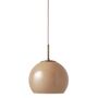 Frandsen Ball Glass Pendant Ø18 EU von Frandsen  Cappuccino