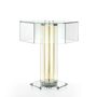Flos Tischleuchte SuperWire T von Flos  Stahl