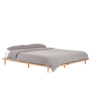 Kave Home Bett Anielle mit Matratze von Kave Home B: 197 cm / Matratze - B: 180 cm / T: 200 cm