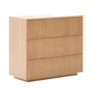 Kave Home Kommode Helvine 3 Schubladen von Kave Home Eiche natur
