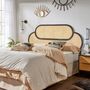 Kave_Home_Bettkopfteil_Lalita_Natur_Schwarz_Lifestyle_1