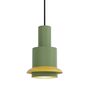 DCWéditions CHAUMONT PENDANT von DCW Grün-Gelb, Ø: 19 cm 
