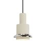 DCWéditions CHAUMONT PENDANT von DCW Weiss-Nickel, Ø: 19 cm 