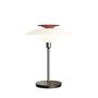 Louis Poulsen Tragbare Lampe PH 80  von Louis Poulsen Acryl Opal Weiss / Hochglanzverchromt