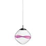 Lumina Pendelleuchte Aether von Lumina Tiefes Fuchsia-Blütenblatt, 2700 K