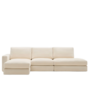 Kave Home Kave Home Alea - Modulares Sofa 5 Sitzer mit Chaiselongue  Links