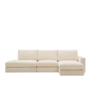 Kave Home Kave Home Alea - Modulares Sofa 5 Sitzer mit Chaiselongue  Rechts