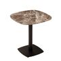 Umage Café Tisch Gather von Umage Emperador Brown