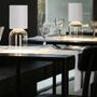 Luceplan Tischleuchte Nui Mini tragbare von Luceplan Weiss-1