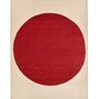 nanimarquina Teppich Topo von Nanimarquina B: 300 cm / L: 400 cm , Red