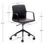 Kave_Home_Schreibtischstuhl_Nerlan_Schwarz_Leder_Schwarz_Gestell_Details