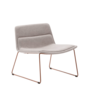 Kave Home Sessel Zahara von Kave Home Beige / Terrakotta Finish 