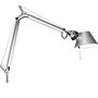 Artemide Tolomeo Micro mit Fuss von Artemide Aluminium