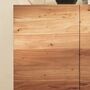 Kave_Home_4_türiges_Highboard_Uxue_Shwarz_Bein_Details