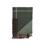 Røros Tweed Lammwolldecke Filos 135 x 200 cm von Røros Tweed Grün