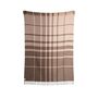 Røros Tweed Lammwolldecke Filos 135 x 200 cm von Røros Tweed Braun 