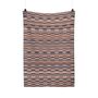 Røros Tweed Lammwolldecke Ida 135 x 200 cm von Røros Tweed Rosa Blue