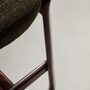Kave_Home_Hocker_Granite_aus_Chenille_Dunkelbraun_Grun_Details