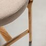 Kave_Home_Hocker_Granite_aus_Chenille_Hellbraun_Beige_Details