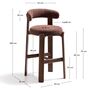 Kave_Home_Hocker_Granite_aus_Chenille_Dunkelbraun_Braun_Dimesnions