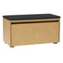Umage Aufbewahrungsbank mit Kissen Hideaway von Umage Grid, Shadow