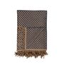 Røros Tweed Lammwolldecke Isak 150 x 210 cm von Røros Tweed Far Away Blue