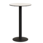 Kave_Home_Esilda_runder_Stehtisch_Weiss_mit_schwarz_lackiertem_Metallbein