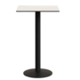 Kave Home Stehtisch Esilda 60 x 60 cm von Kave Home Weiss / Schwarz