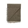 Røros Tweed Lammwolldecke Kattefot 140 x 220 cm von Røros Tweed Moosgrün