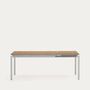 Kave_Home_Gartentisch_Canyelles_ausziehbar_Hellgrau_140-200_3-200_1