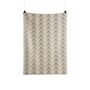 Røros Tweed Lammwolldecke Lynild 135 x 200 cm von Røros Tweed Grau/weiss