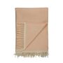 Røros Tweed Lammwolldecke Mello 150 x 210 cm von Røros Tweed Powder pink