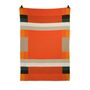 Røros Tweed Lammwolldecke Mikkel 135 x 200 cm von Røros Tweed Orange