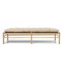 Carl Hansen & Søn Carl Hansen & Søn OW150 Daybed mit Lederbezug Eiche geölt, Terra 20365 Lime