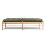 Carl Hansen & Søn Carl Hansen & Søn OW150 Daybed mit Lederbezug Eiche geölt, Terra 20368 Jade
