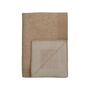 Røros Tweed Lammwolldecke Mineral 135 x 200 cm von Røros Tweed Sand